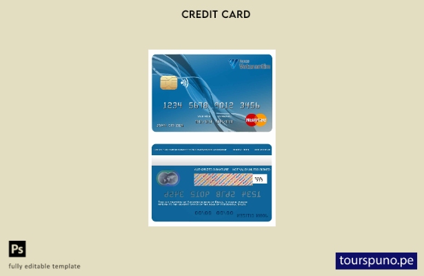 lista para imprimir plantilla mastercard del banco Votorantim de Brasil